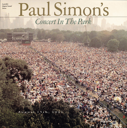 Paul Simon : Concert in the Park (Laserdisc)